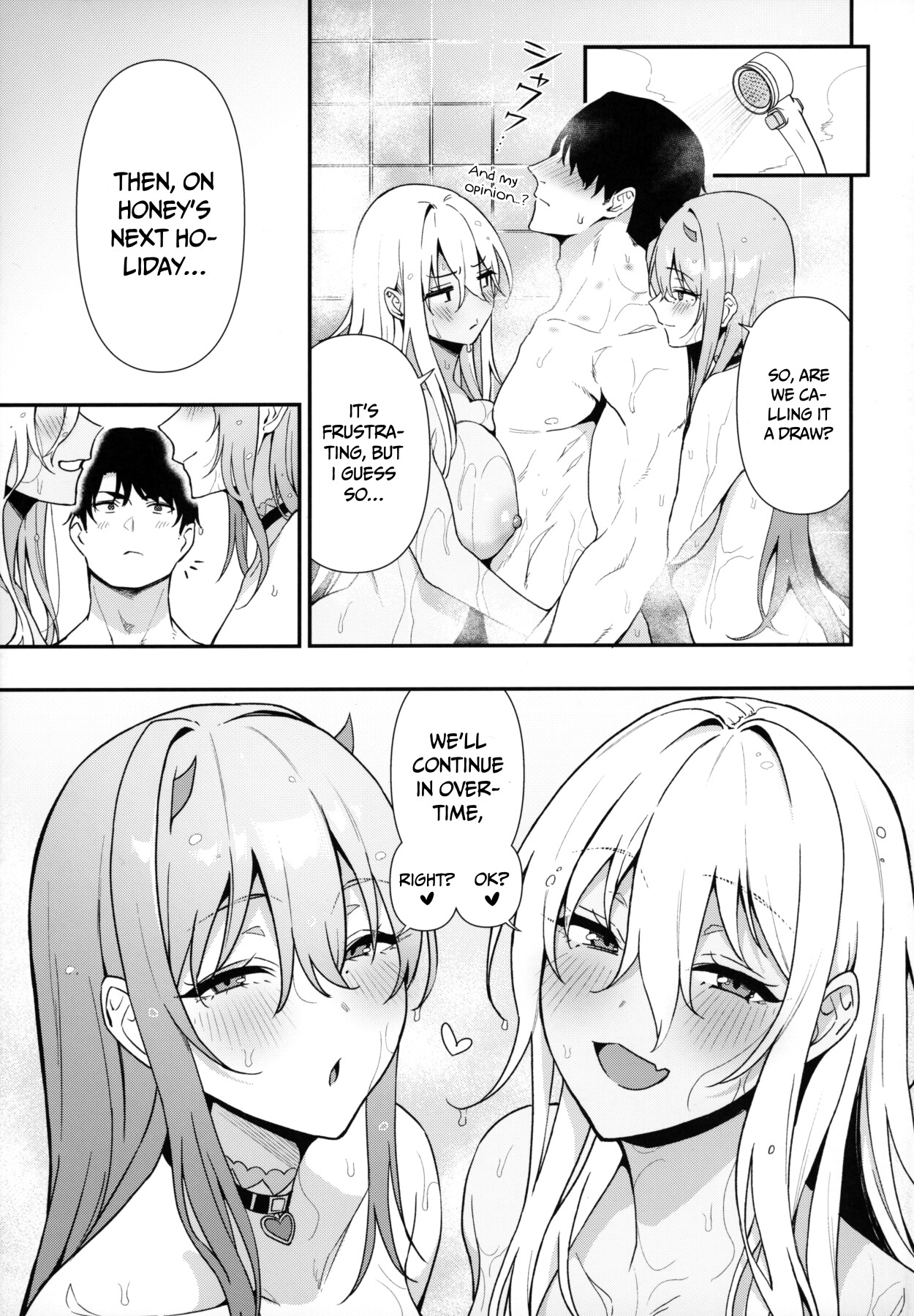 Hentai Manga Comic-Gals Showdown-Read-32